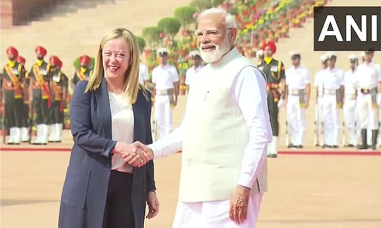 PM Modi holds talks with Italian counterpart Giorgia Meloni