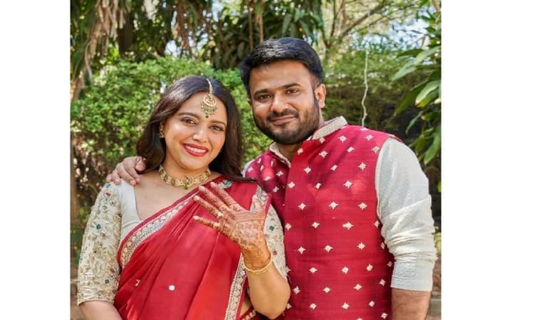 Actor Swara Bhasker marries politician Fahad Ahmad