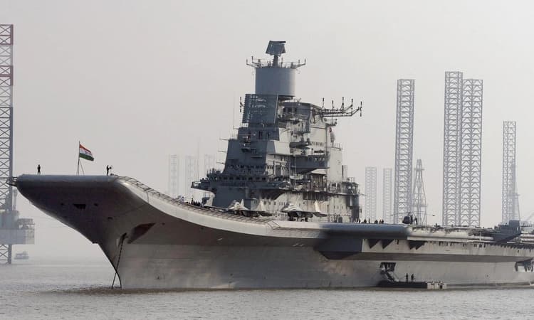 Karwar: Fire on board aircraft carrier INS Vikramaditya, no casualties reported
