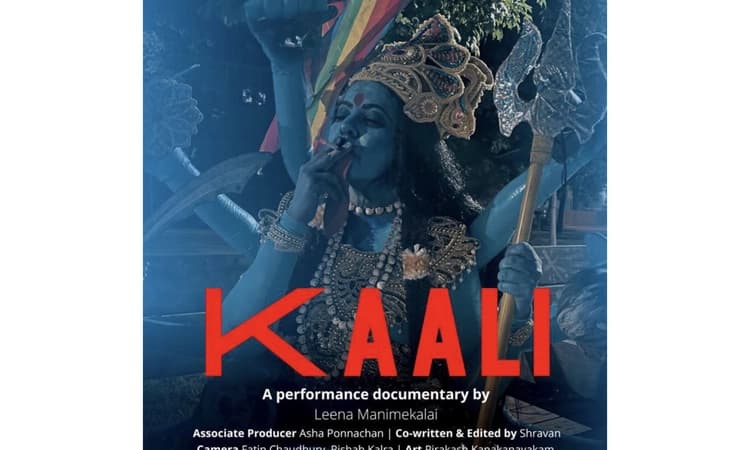 Row over documentary poster showing Goddess Kali smoking
