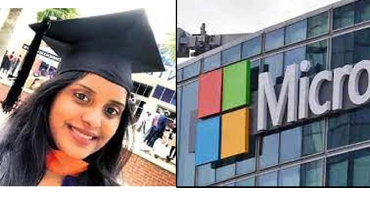 Hyderabad girl bags a job at Microsoft with salary of Rs 2 Crore per annum