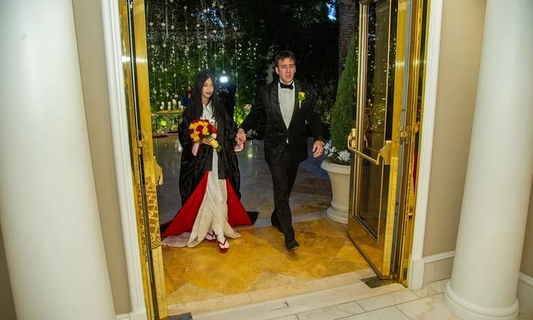 Nicolas Cage marries girlfriend Riko Shibata