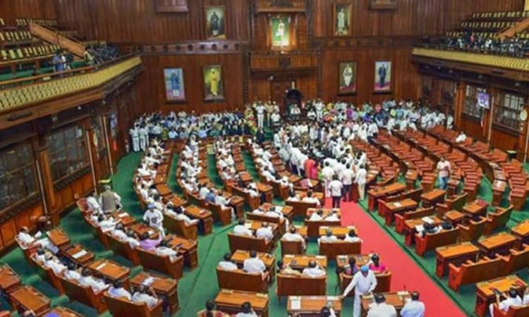 Karnataka Congress MLA suspended for a week for &#8220;indecent&#8221; act of removing shirt inside assembly