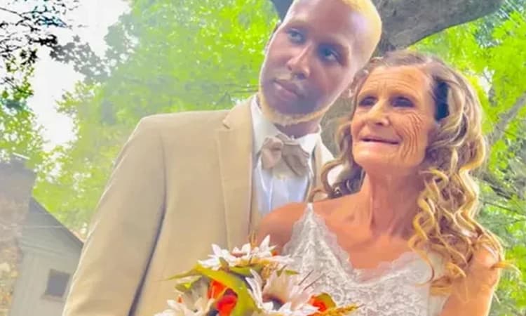 61-year-old grandma of 17 marries 24-year-old man