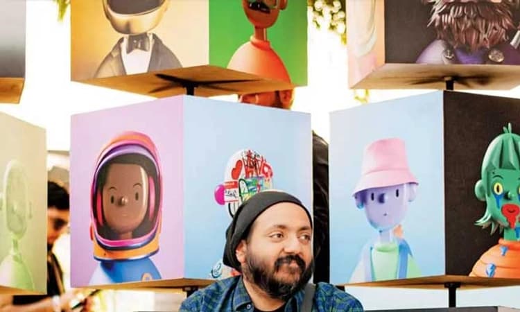 Taking digital art by storm, one ‘cute’ face at a time