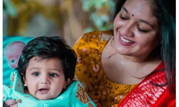 Meghana Raj reveals Jr Chiru’s name