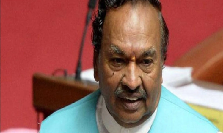 Karnataka minister K S Eshwarappa attacks Congress leaders, apologises later