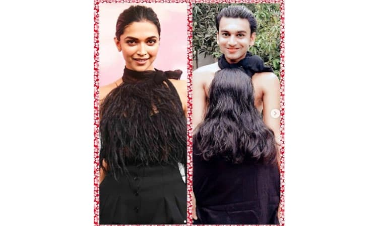 Neel Ranaut, a village influencer recreating bollywood outfits from scratch