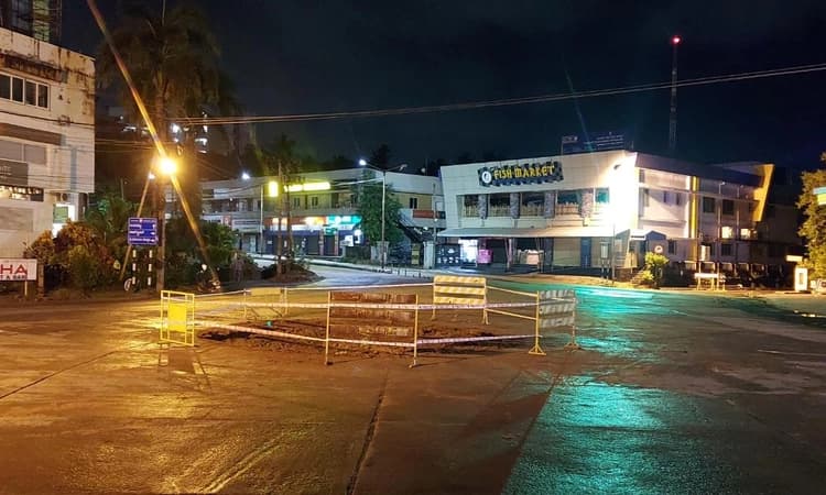 Mangaluru: Navabharath Circle demolished