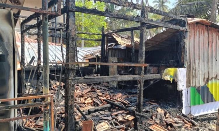 Malpe: Hotel completely gutted in fire accident