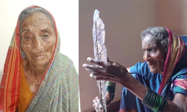 96-year-old Bheemamma, the soul of Togalu Gombeyaata, wins Padma Shri