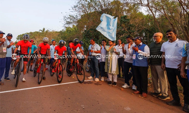 Udupi: Thrilling cycling event at Karnataka Sports Meet