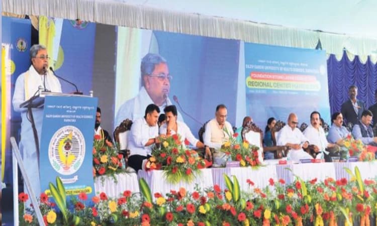 State government plans medical colleges in all districts: CM Siddaramaiah
