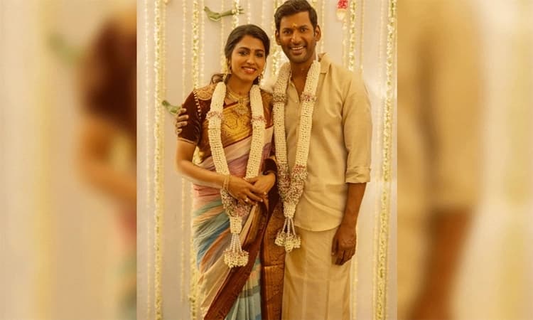 Chennai: Actor Vishal gets engaged to actress Sai Dhanshika on his 48th birthday