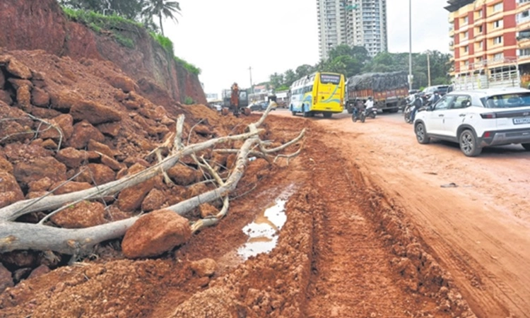 Underpass work between Nanthoor and KPT on NH-66 faces further delays