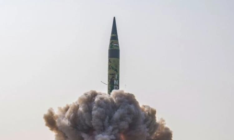 India successfully test-fires 'Agni 5' ballistic missile