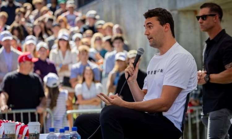 Trump says 'with a high degree of certainty' that suspect in Charlie Kirk killing has been caught