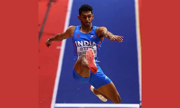 Sreeshankar wins long jump title in Kazakhstan