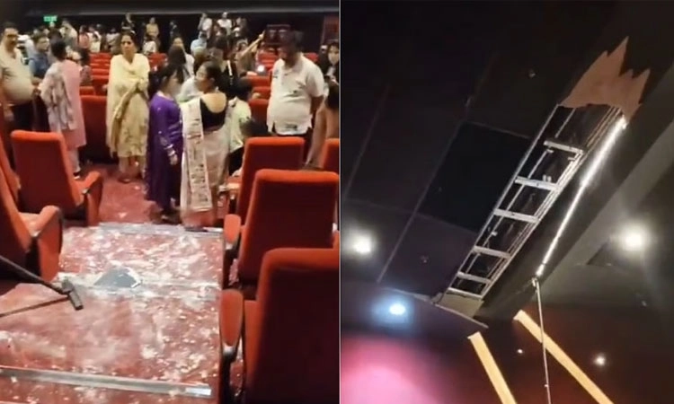 Ceiling collapses during screening of 'Mahavataar Narasimha' in Guwahati theatre; three injured