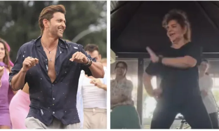 Mama, you are amazing: Hrithik Roshan on mother mastering 'Aavan Jaavan' hook step