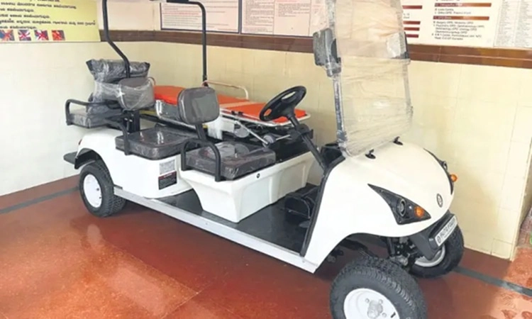 Mangaluru’s Wenlock District Hospital introduces buggy ambulance service