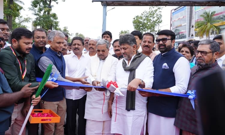 Karnataka CM inaugurates new Hebbal flyover loop in Bengaluru