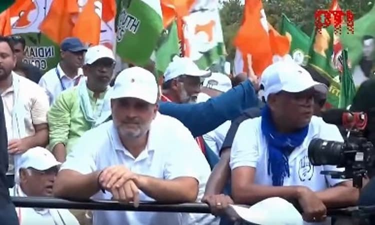 'Gandhi se Ambedkar' march stopped midway by police in Patna