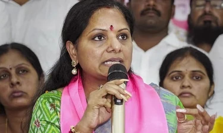BRS suspends MLC K Kavitha for anti-party activities