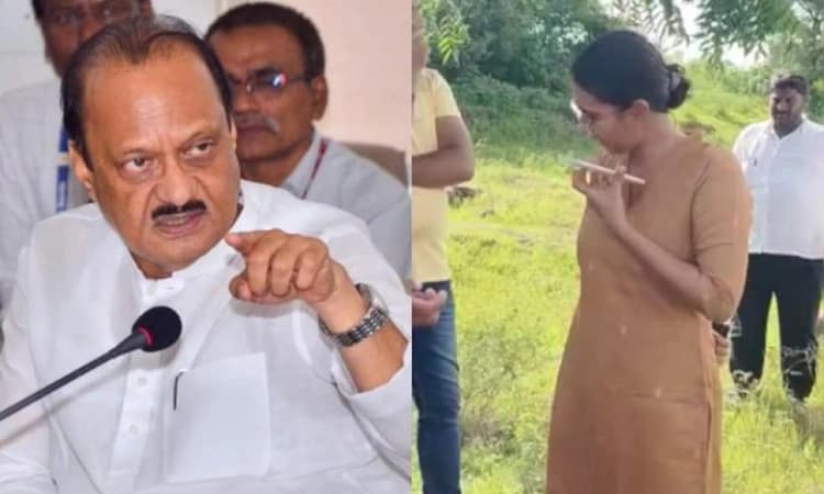 Video of Ajit Pawar ‘rebuking’ woman IPS officer goes viral