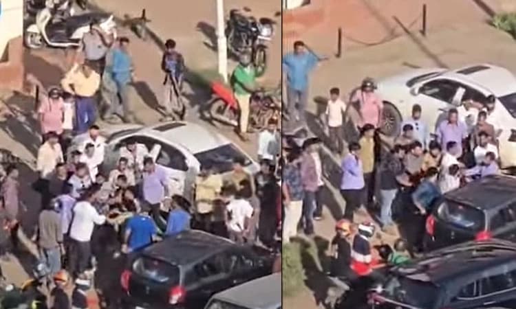 Clash erupts between locals and contractor after woman’s death in scooter accident on NH-66