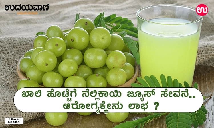 Gooseberry Juice: ಖಾಲಿ ಹೊಟ್ಟೆಗೆ ನೆಲ್ಲಿಕಾಯಿ ಜ್ಯೂಸ್ ಸೇವನೆ.. ಆರೋಗ್ಯಕ್ಕೇನು ಲಾಭ ?