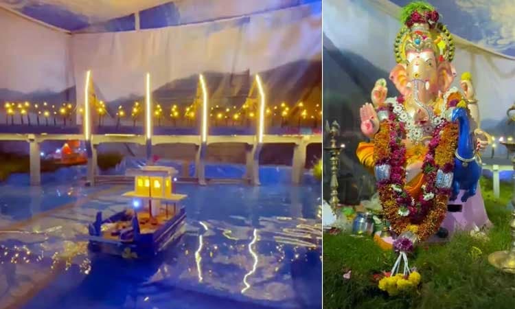 Hosanagara: ಗಣೇಶೋತ್ಸವದಲ್ಲಿ ಗಮನ ಸೆಳೆದ 'ಸಿಗಂದೂರು ಸೇತುವೆ' ಮಾದರಿ
