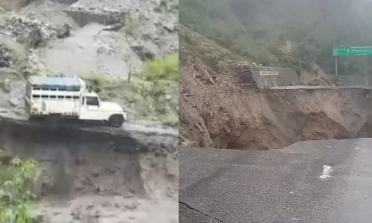 Beas flood: ಕೊಚ್ಚಿಹೋದ ಹೆದ್ದಾರಿ, ಕುಸಿದ ಕಟ್ಟಡಗಳು: ಮನಾಲಿಯಲ್ಲಿ ಭೀಕರ ಪ್ರವಾಹ