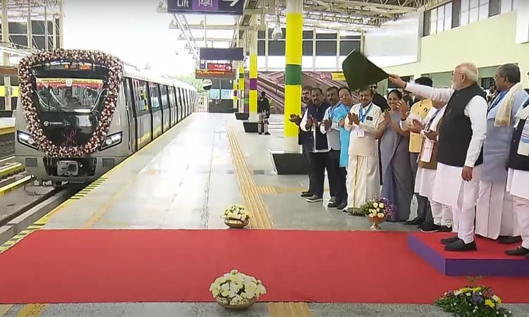 Namma Metro: ಹಳದಿ ಮಾರ್ಗ ಉದ್ಘಾಟನೆ ನಡೆಸಿದ ಪಿಎಂ ಮೋದಿ