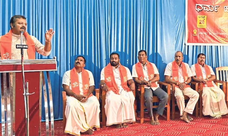 ಧರ್ಮಸ್ಥಳ ಕ್ಷೇತ್ರದ ಬಗ್ಗೆ ವ್ಯವಸ್ಥಿತ ಅಪಪ್ರಚಾರ ಸಹಿಸಬಾರದು: ಚಕ್ರವರ್ತಿ ಸೂಲಿಬೆಲೆ