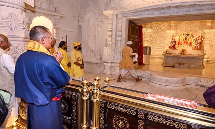 Bhutan PM: ಭೂತಾನ್‌ ಪ್ರಧಾನಿ ಟೋಬ್ಗೆ ಅಯೋಧ್ಯೆಗೆ ಭೇಟಿ-ಶ್ರೀರಾಮ ಲಲ್ಲಾ ದರ್ಶನ