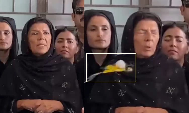 Video: ಪಾಕ್ ಮಾಜಿ ಪ್ರಧಾನಿ ಇಮ್ರಾನ್ ಖಾನ್ ಸಹೋದರಿ ಮೇಲೆ ಮೊಟ್ಟೆ ಎಸೆದ ಮಹಿಳೆ