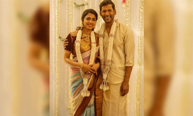 Actor Vishal:  ಹುಟ್ಟು ಹಬ್ಬದ ದಿನವೇ ನಟಿ ಸಾಯಿ ಧನ್ಶಿಕಾ ಜತೆ ನಟ ವಿಶಾಲ್‌ ನಿಶ್ಚಿತಾರ್ಥ