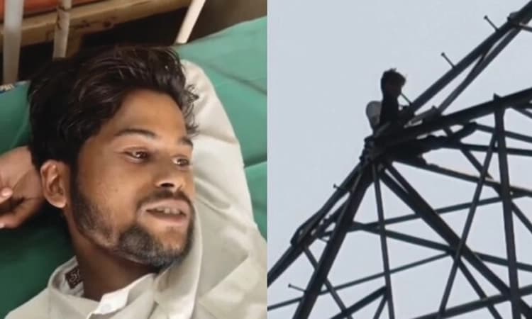 ನಾದಿನಿಯೊಂದಿಗೆ ಮೂರನೇ ಮದುವೆ ಮಾಡಿಸಬೇಕೆಂದು ವಿದ್ಯುತ್ ಕಂಬ ಏರಿದ ಬಾವ