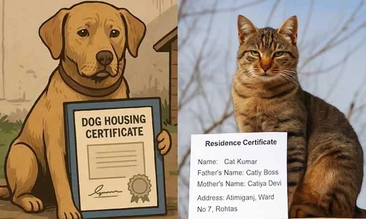 'ಡಾಗ್ ಬಾಬು' ಆಯ್ತು, ಈಗ ವಾಸ ಪ್ರಮಾಣ ಪತ್ರಕ್ಕೆ ಅರ್ಜಿ ಸಲ್ಲಿಸಿದ ಕ್ಯಾಟ್‌ ಕುಮಾರ್‌!