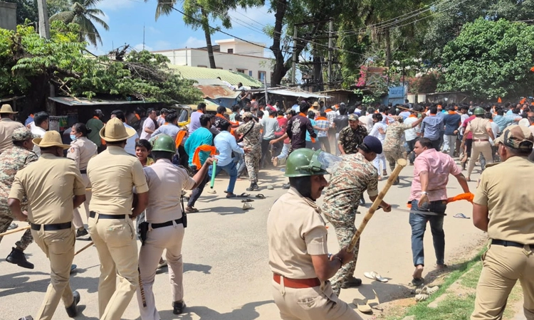 Mandya: ಗಣೇಶ ಮೂರ್ತಿ ವಿಸರ್ಜನೆ ವೇಳೆ ಕಲ್ಲುತೂರಾಟ; ಉದ್ವಿಗ್ನ ಸ್ಥಿತಿಯಲ್ಲಿ ಮದ್ದೂರು