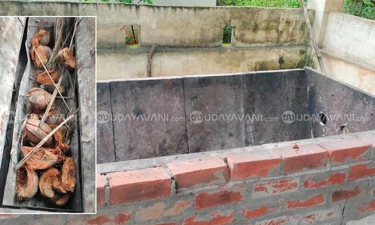 ಅಮ್ಟಾಡಿ: ರುದ್ರಭೂಮಿಗೆ ಕನ್ನ ಹಾಕಿದ ಕಳ್ಳರು... ಲಕ್ಷಾಂತರ ರೂ. ಮೌಲ್ಯದ ಸೊತ್ತು ಕಳವು