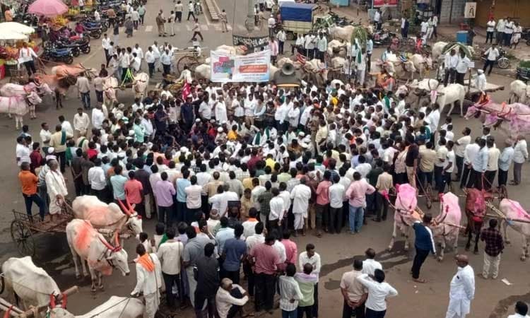 Mahalingpur: 1219 ದಿನ ಪೂರೈಸಿದ ತಾಲೂಕು ಬೇಡಿಕೆ ಹೋರಾಟ... ಬಾರಕೋಲು ಚಳುವಳಿ ಯಶಸ್ವಿ