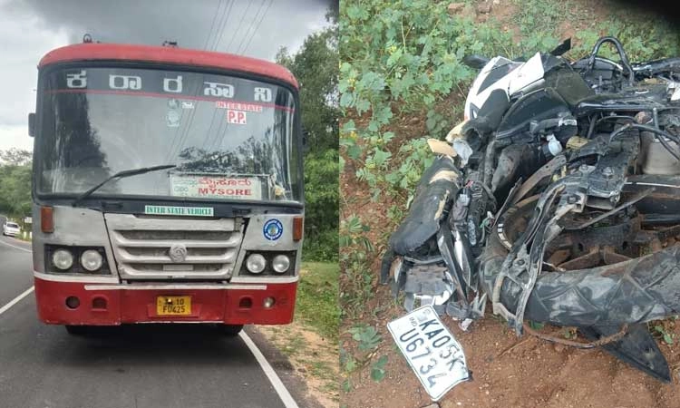 Chamarajnagara: ಕೆಎಸ್‌ಆರ್‌ಟಿಸಿ ಬಸ್ ಢಿಕ್ಕಿ ಹೊಡೆದು ಬೈಕ್ ಸವಾರರು ಮೃ*ತ್ಯು