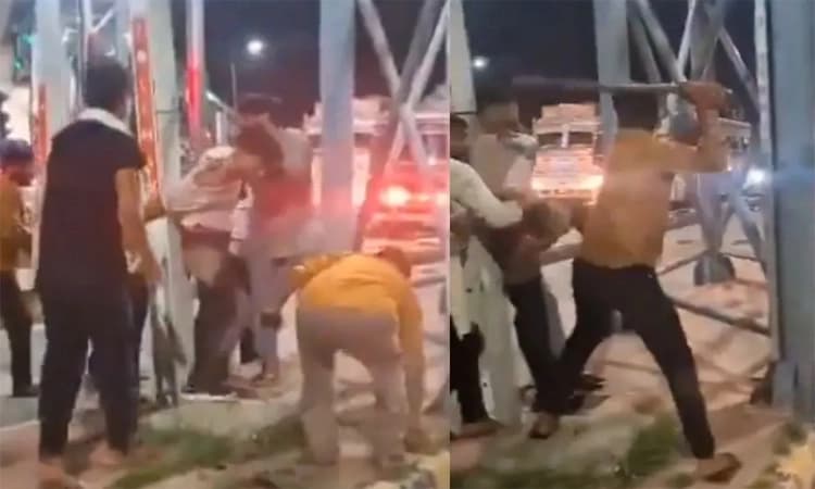 Viral Viedo: ಸೇನಾ ಯೋಧನನ್ನು ಕಂಬಕ್ಕೆ ಕಟ್ಟಿ ಹಾಕಿ ಟೋಲ್‌ ಸಿಬಂದಿಗಳಿಂದ ಥಳಿತ