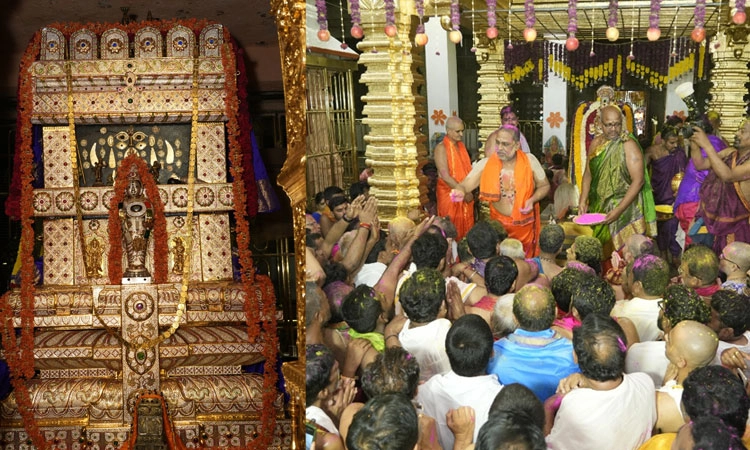 ಮಂತ್ರಾಲಯ ಶ್ರೀರಾಘವೇಂದ್ರ ಸ್ವಾಮಿಗಳ ಆರಾಧನಾ ಮಹೋತ್ಸವಕ್ಕೆ ಅದ್ಧೂರಿ ತೆರೆ