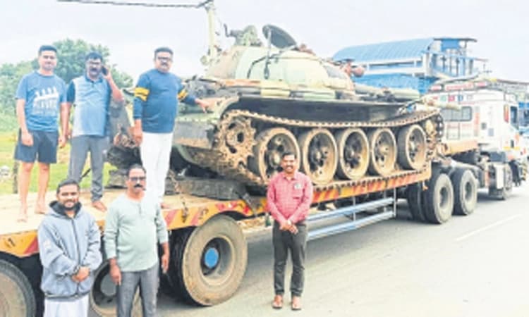 ರಾಣಿಬೆನ್ನೂರಿನಲ್ಲಿ ಯುದ್ಧ ಟ್ಯಾಂಕರ್‌ ಸ್ಮಾರಕಕ್ಕೆ ಸಿದ್ಧತೆ