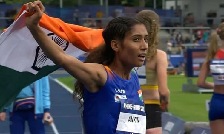 ವನಿತೆಯರ 2000ಮೀ. ಸ್ಟೀಪಲ್‌ಚೇಸ್‌: ರಾಷ್ಟ್ರೀಯ ದಾಖಲೆ ಮುರಿದ ಅಂಕಿತಾ