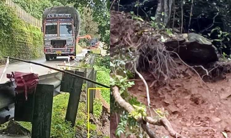 Hosanagara: ಹುಲಿಕಲ್ ಘಾಟ್ ನಲ್ಲಿ ಭಾರೀ ವಾಹನಗಳಿಗೆ ತಾತ್ಕಾಲಿಕ‌ ನಿಷೇಧ