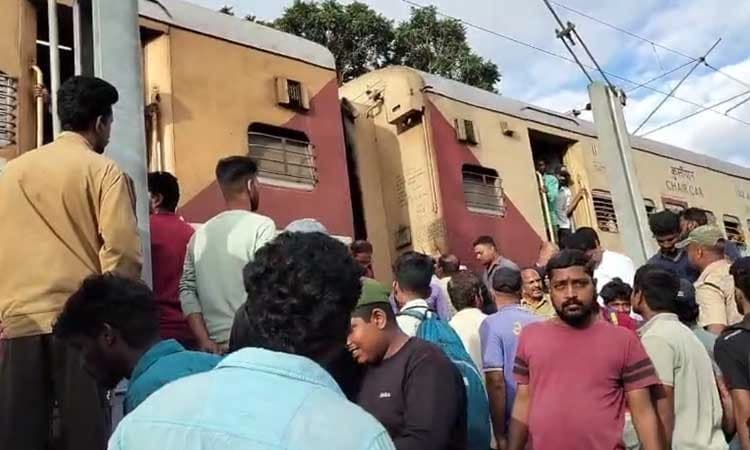 Shivamogga:ಎಂಜಿನ್ ನಿಂದ ಬೇರ್ಪಟ್ಟ ರೈಲು ಬೋಗಿ... ಆತಂಕಕ್ಕೆ ಒಳಗಾದ ಪ್ರಯಾಣಿಕರು